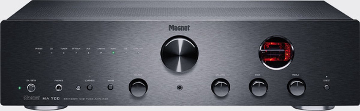 Magnat: MA700 stereo versterker - Zwart