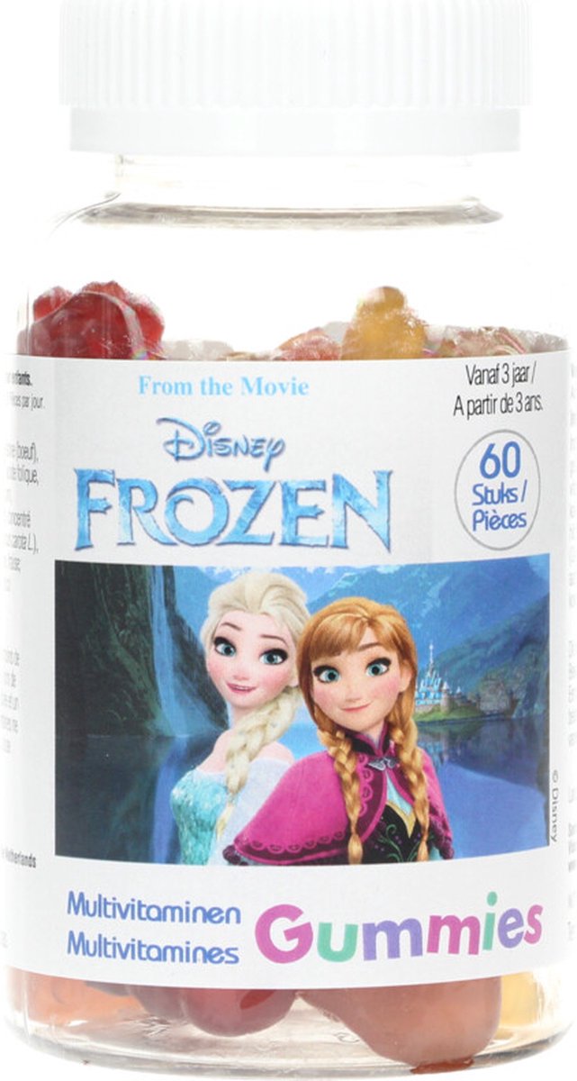 12x Disney Multivitamines Frozen 60 gummies
