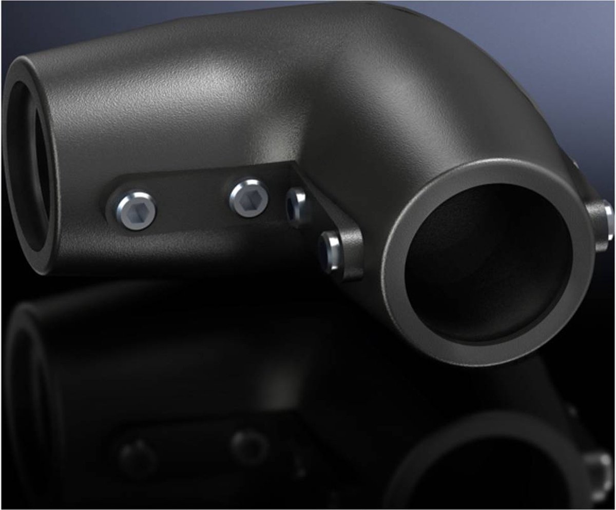 Rittal CP 6501.140 Middeldeel Star Staal Grafietgrijs (RAL 7024) 1 stuk(s)