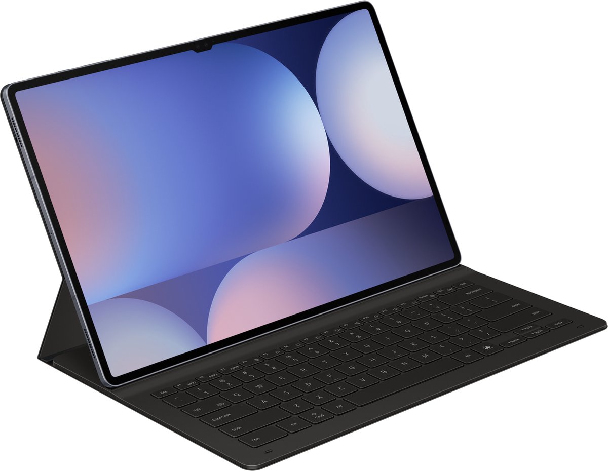 Samsung Book Cover Slim Toetsenbord Tab S10 Ultra/s9 Qwerty Beschermhoes Zwart