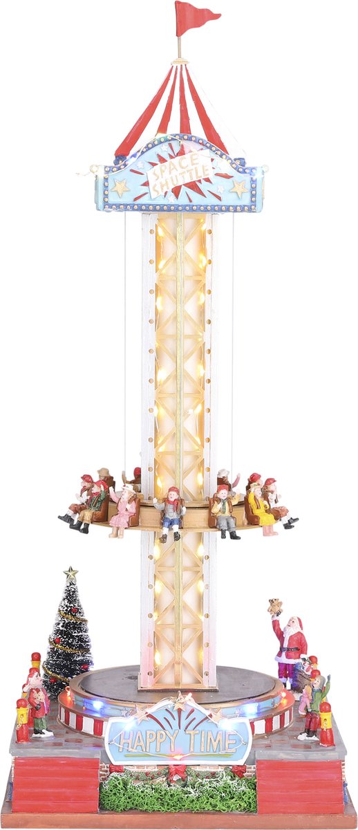 Attractie Space Shuttle - L23 x B23 x H55 cm - Incl. Adapter - Luville