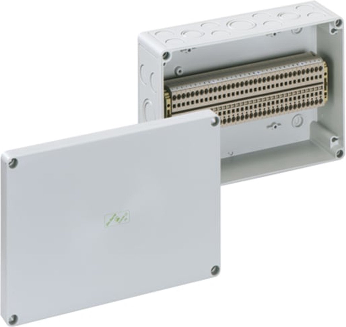 Spelsberg RK 4/34 SL-34x4q Serieklemmen-behuizing 180 x 254 x 90 Kunststof Grijs 1 stuk(s)