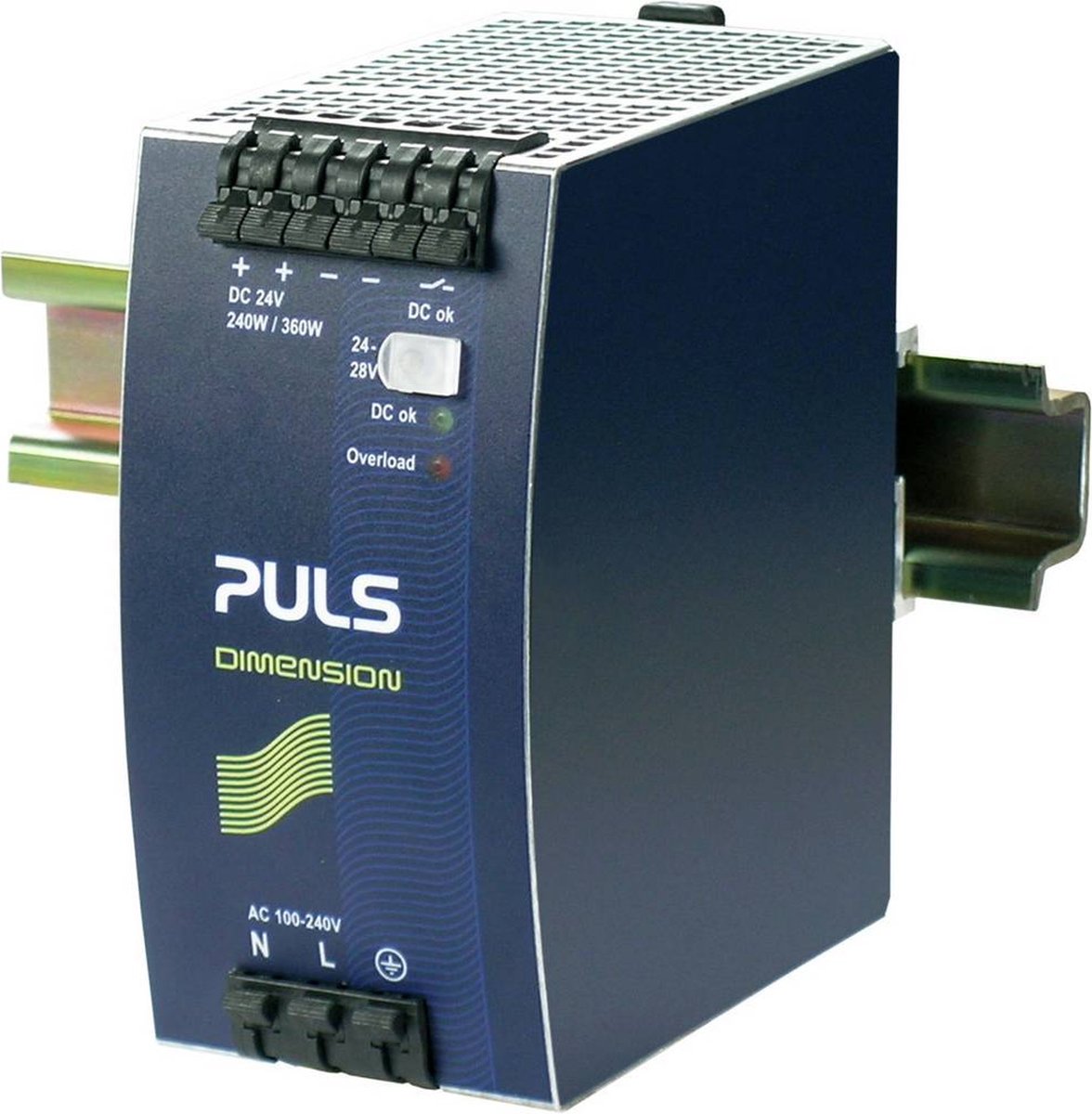PULS QS10.241-A1 DIN-rail netvoeding 24 V/DC 10 A 240 W Aantal uitgangen: 1 x Inhoud: 1 stuk(s)