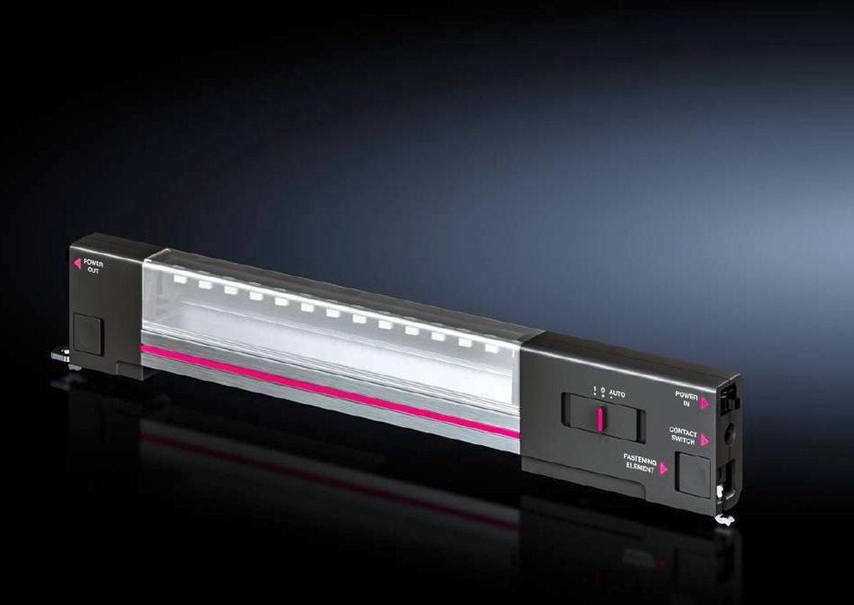 Rittal 2500.110 LED-machineverlichting Energielabel: F (A - G) Neutraal wit 7 W 600 lm 240 V/AC (l x b x h) 337 x 55 x 23 mm 1 stuk(s)