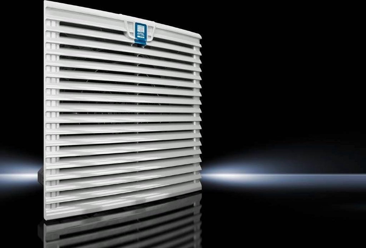 Rittal SK 3241.100 Filterventilator Grijs-wit (RAL 7035) (b x h) 255 mm x 255 mm 1 stuk(s)