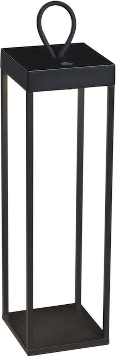 Konstsmide 7812-750 Ravello Buiten decoverlichting, LED-decolamp, LED-lantaarn, USB-lamp LED LED vast ingebouwd 2.2 W Zwart (mat)