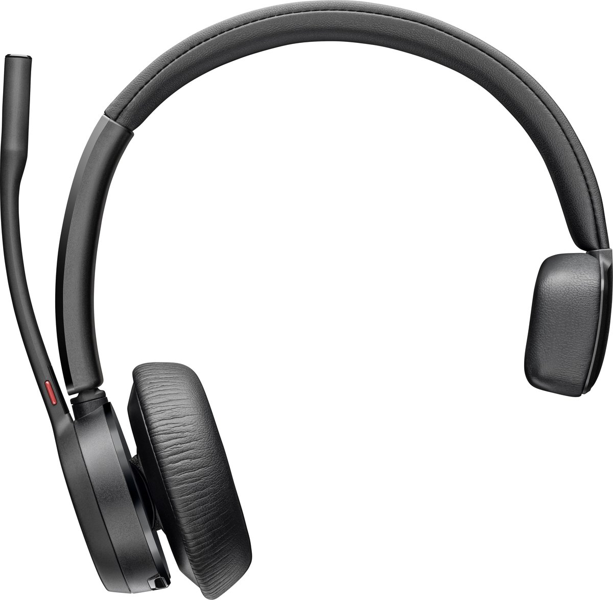 HP Poly Voyager 4310 UC Mono On Ear headset Computer Bluetooth Mono Zwart Noise Cancelling Volumeregeling, Incl. oplaad- en dockingstation
