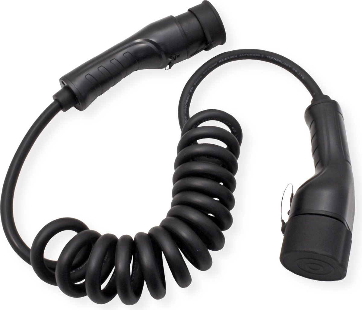 Roline 19080033 eMobility laadkabel 3 m IP65, Vlambestendig, Spiraalkabel