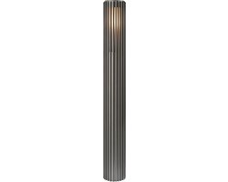 Nordlux Paallamp Aludra E27 zilver antraciet IP44 95cm - 4800844