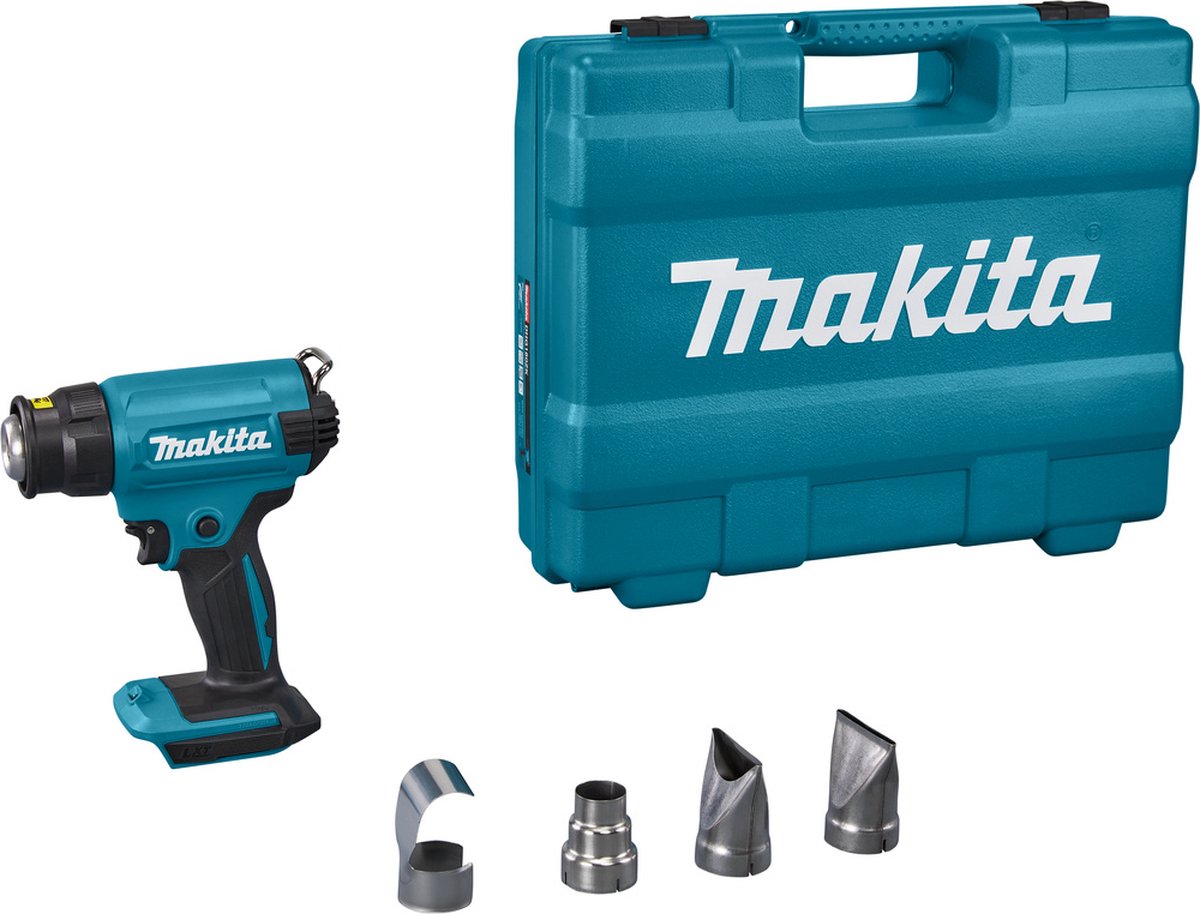 Makita DHG180ZK - 18V LXT draadloze accu heteluchtpistool | zonder accu's en lader in koffer - DHG180ZK