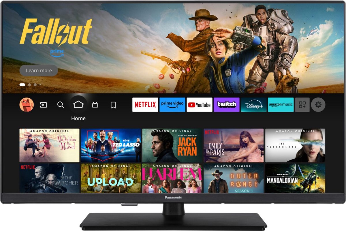 Panasonic TV-32S50A LED-TV 80 cm 32 inch Energielabel E (A - G) DVB-T, DVB-T2, DVB-S2, DVB-C, CI+*, WiFi, Smart TV, Full HD Zwart
