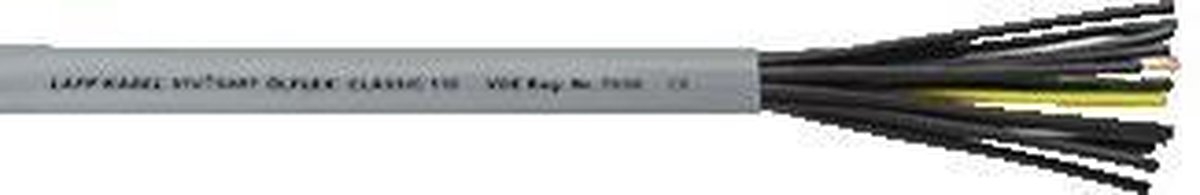 LAPP ÖLFLEX® CLASSIC 110 Stuurstroomkabel 6 G 1 mm² Grijs 1119206/100 100 m