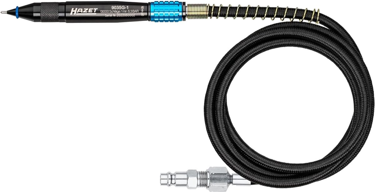 Hazet 9035G-1 Pneumatische graveerpen 6.3 bar