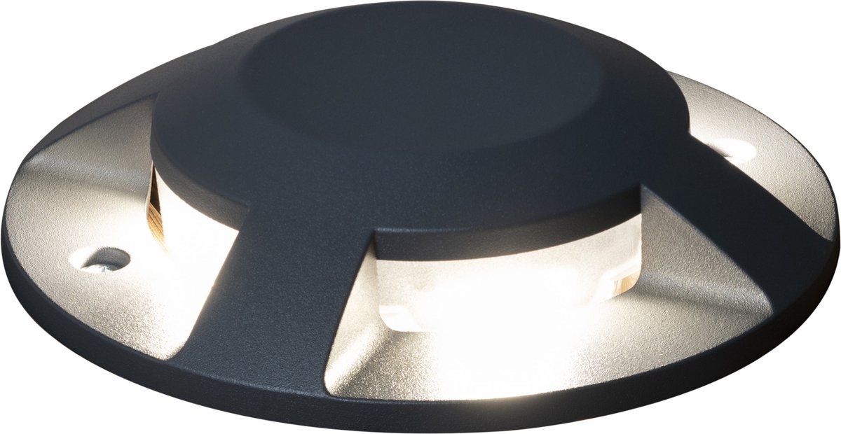 Konstsmide Maavalo 7878-370 Buitenlamp (inbouw) LED G (A - G) 12 W Antraciet