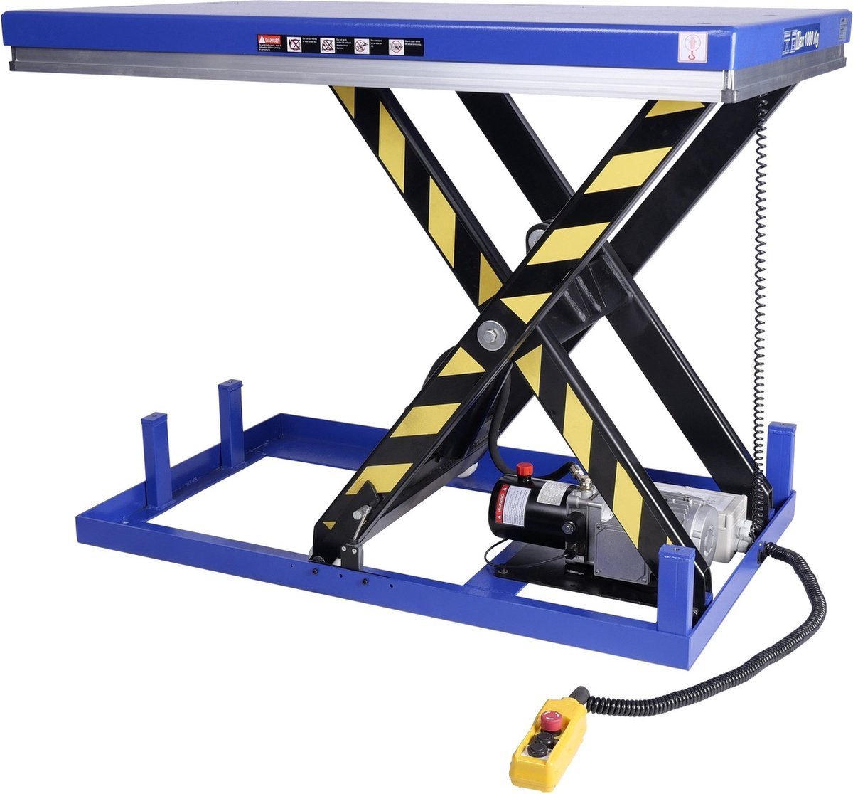 Elektrische heftafel 230V 1000 Kg