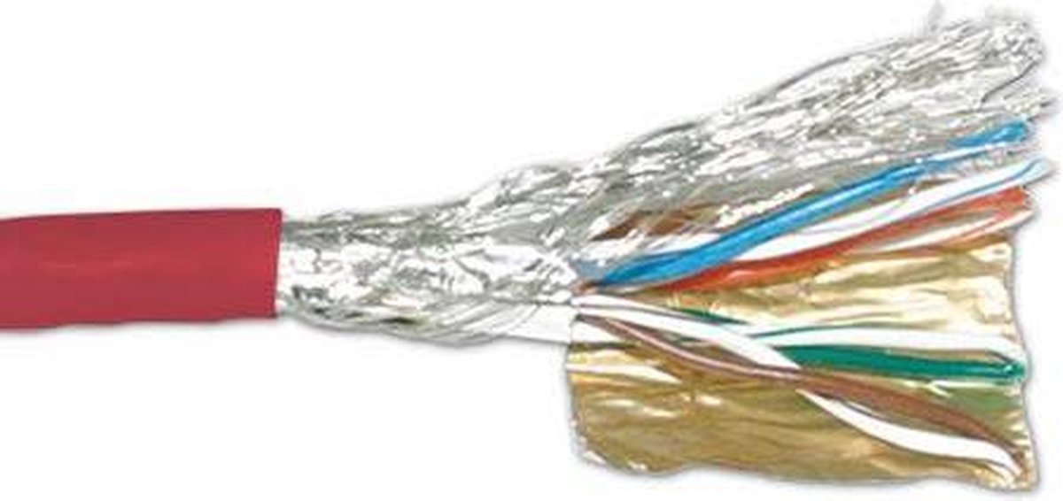 C6A U/Utp Patch Pvc Red   305M