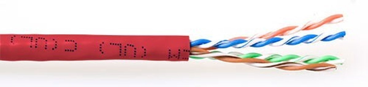 C6 U/Utp Patch Pvc Red    305M