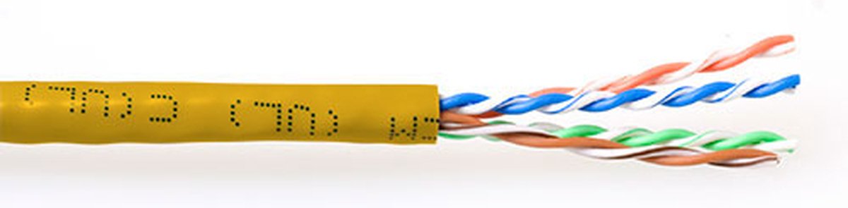 C6 U/Utp Patch Pvc Yellow 305M