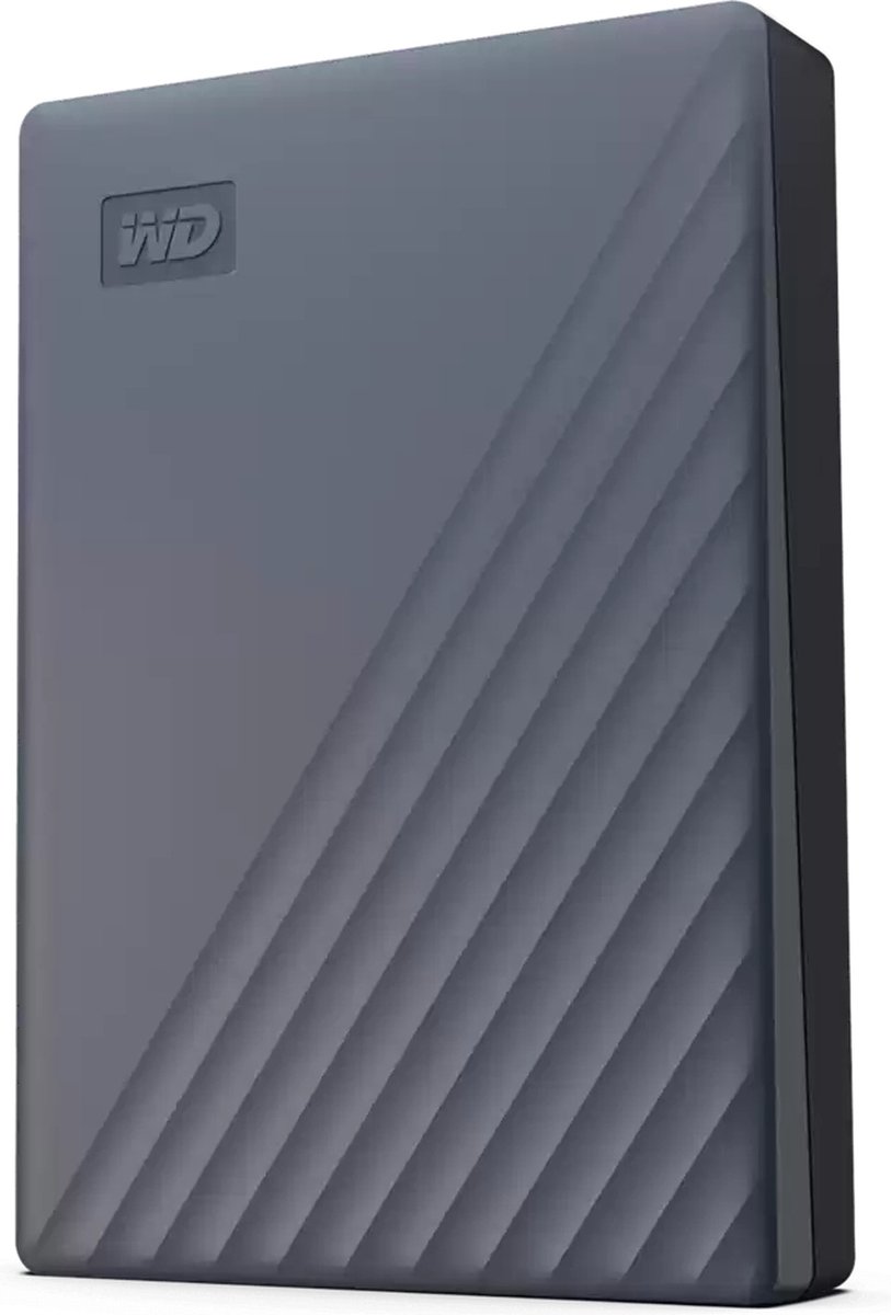 WD My Passport USB-C 5TB grijs