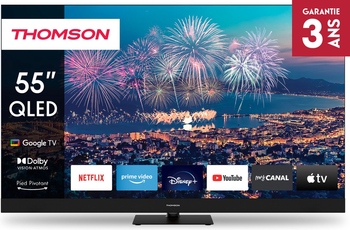 Thomson QLED Plus 55QG6C14 | 2024 Televisies | Beeld&Geluid - Televisies | 9120106662368