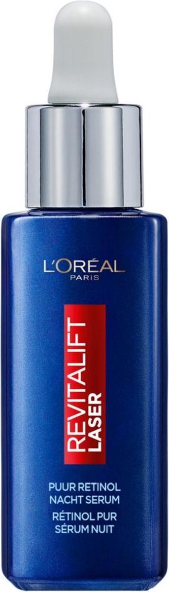 6x L'Oréal Revitalift Laser Puur Retinol Nachtserum 30 ml