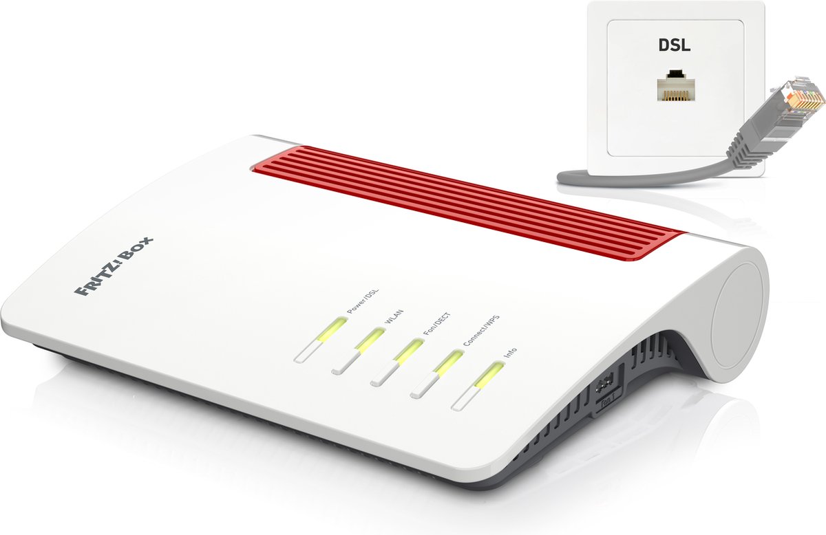 AVM FRITZ!Box 7690 WiFi-router Geïntegreerd modem: VDSL, ADSL2+ 2.4 GHz, 5 GHz 7136 MBit/s