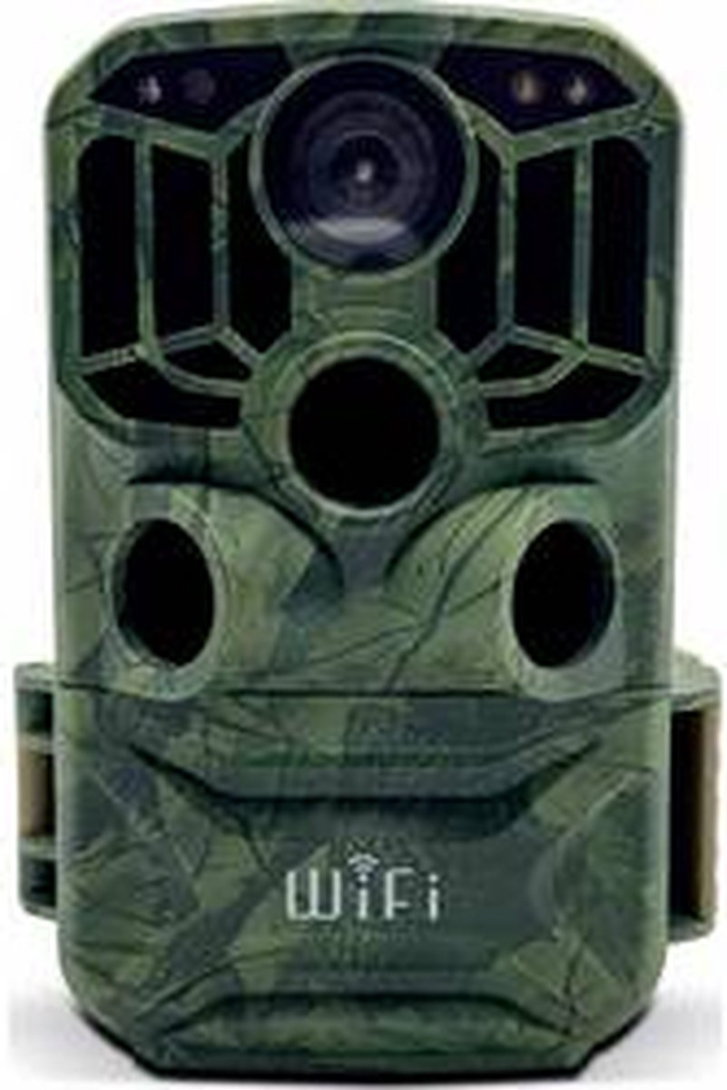 Braun Germany Scouting Cam Black800 WiFi Wildcamera Afstandsbediening, Black LEDs, WiFi, Timelapsevideo Camouflage groen