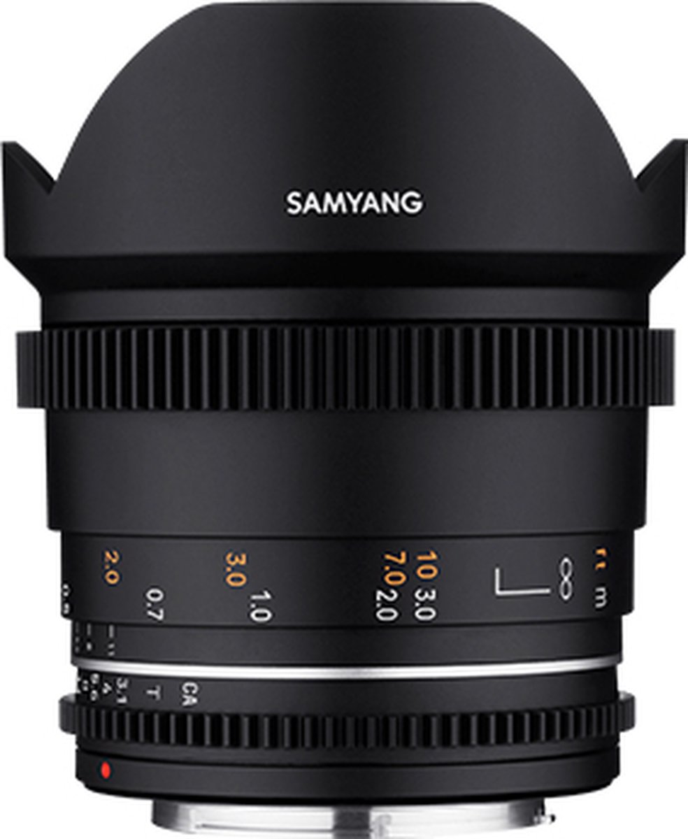 Samyang 14mm T3.1 VDSLR MKII Sony E | Prime lenzen lenzen | 8809298887445