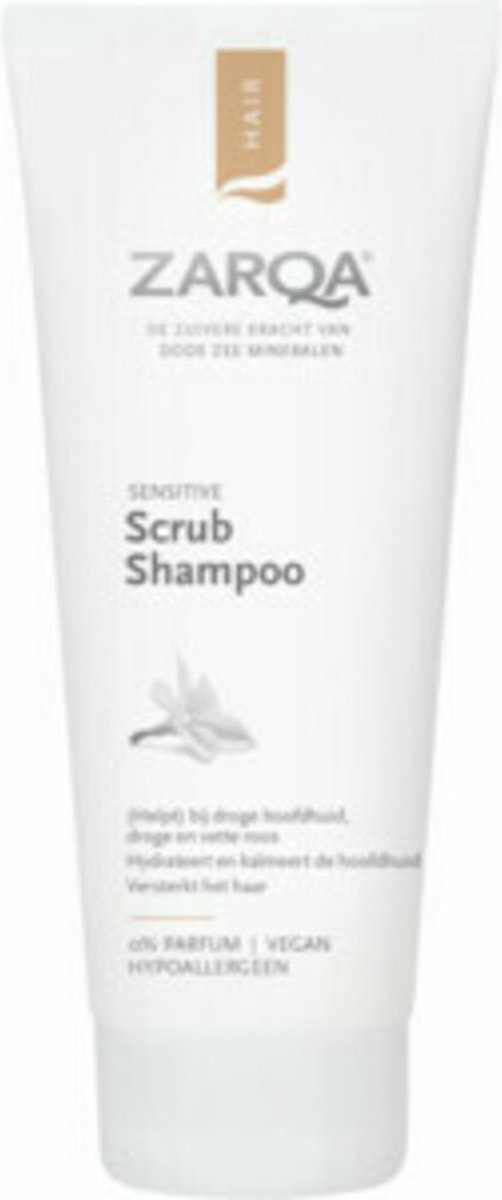 24x Zarqa Scrub Shampoo Sensitive 200 ml