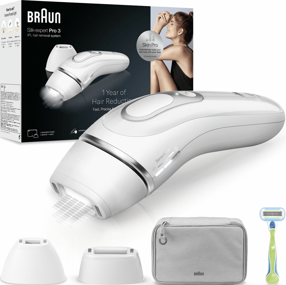 Braun Ipl3122 Ipl-apparaat Wit