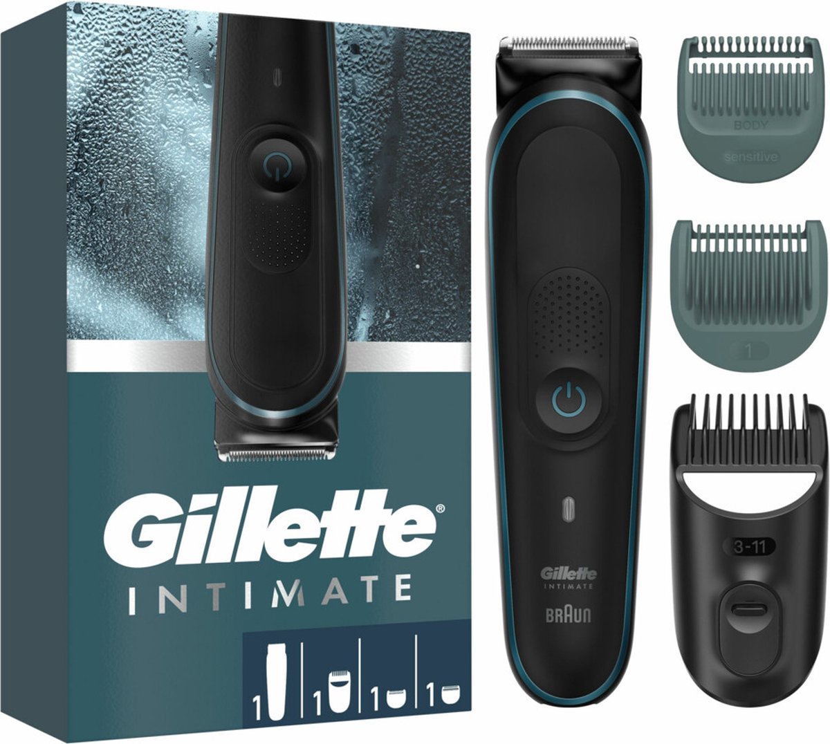 3x Gillette Intimate Trimmer i5