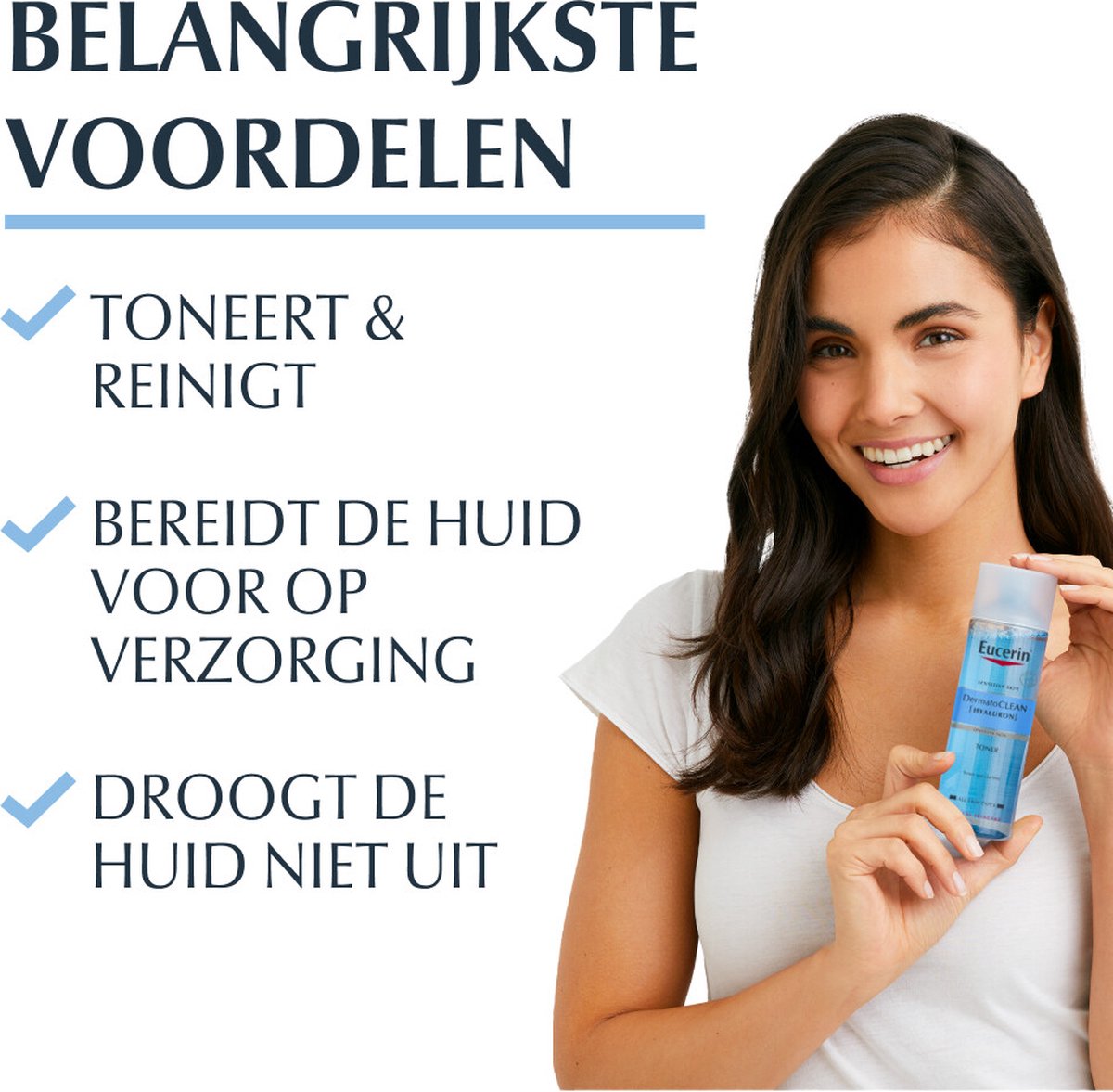 12x Eucerin DermatoCLEAN Zuiverende Tonic 200 ml