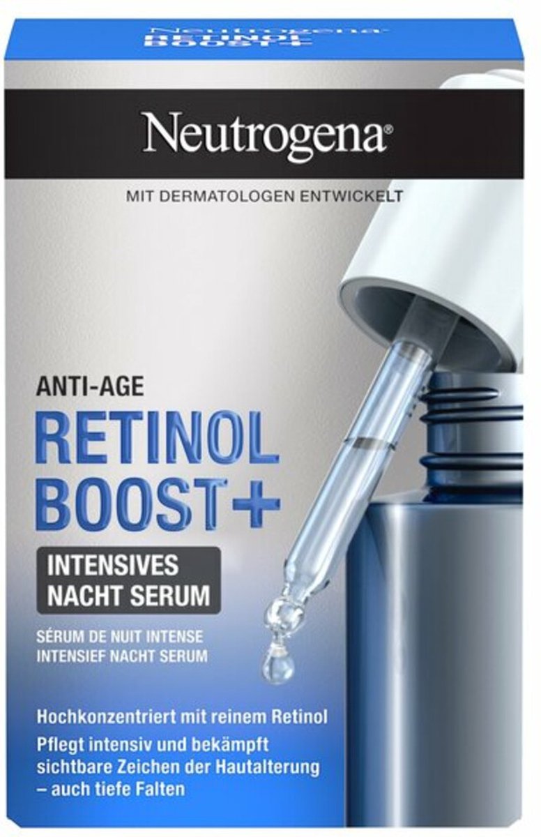 6x Neutrogena Retinol Boost Plus Serum 30 ml