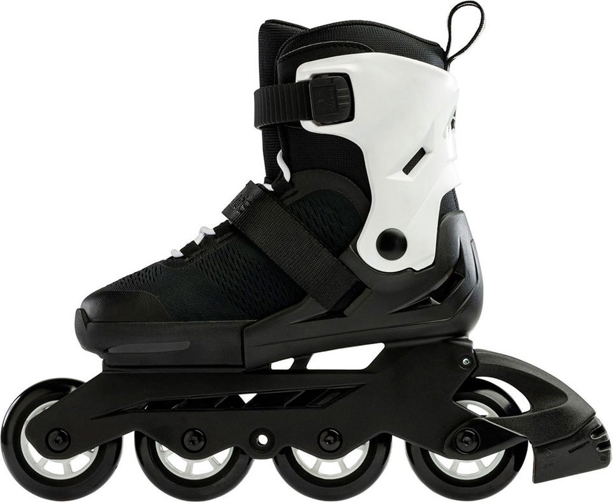 Microblade Black White - Verstelbare Kinderskates