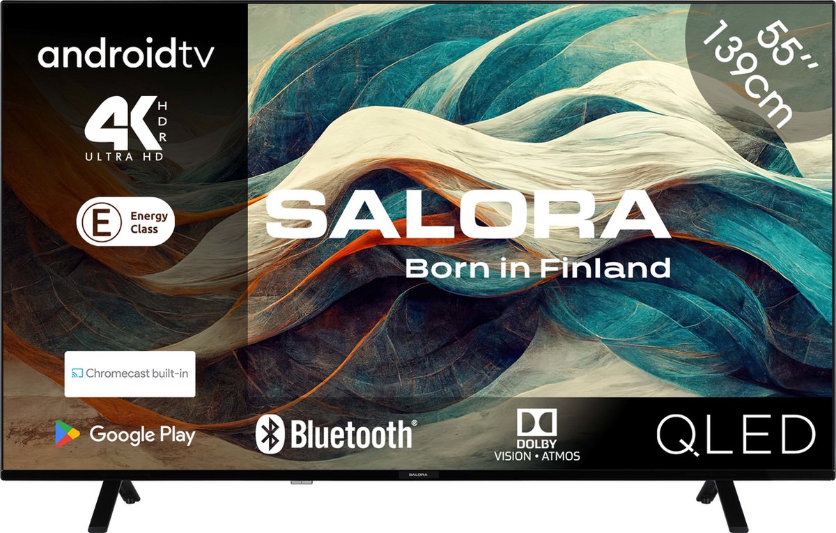 Salora 55QLED320 smart televisie