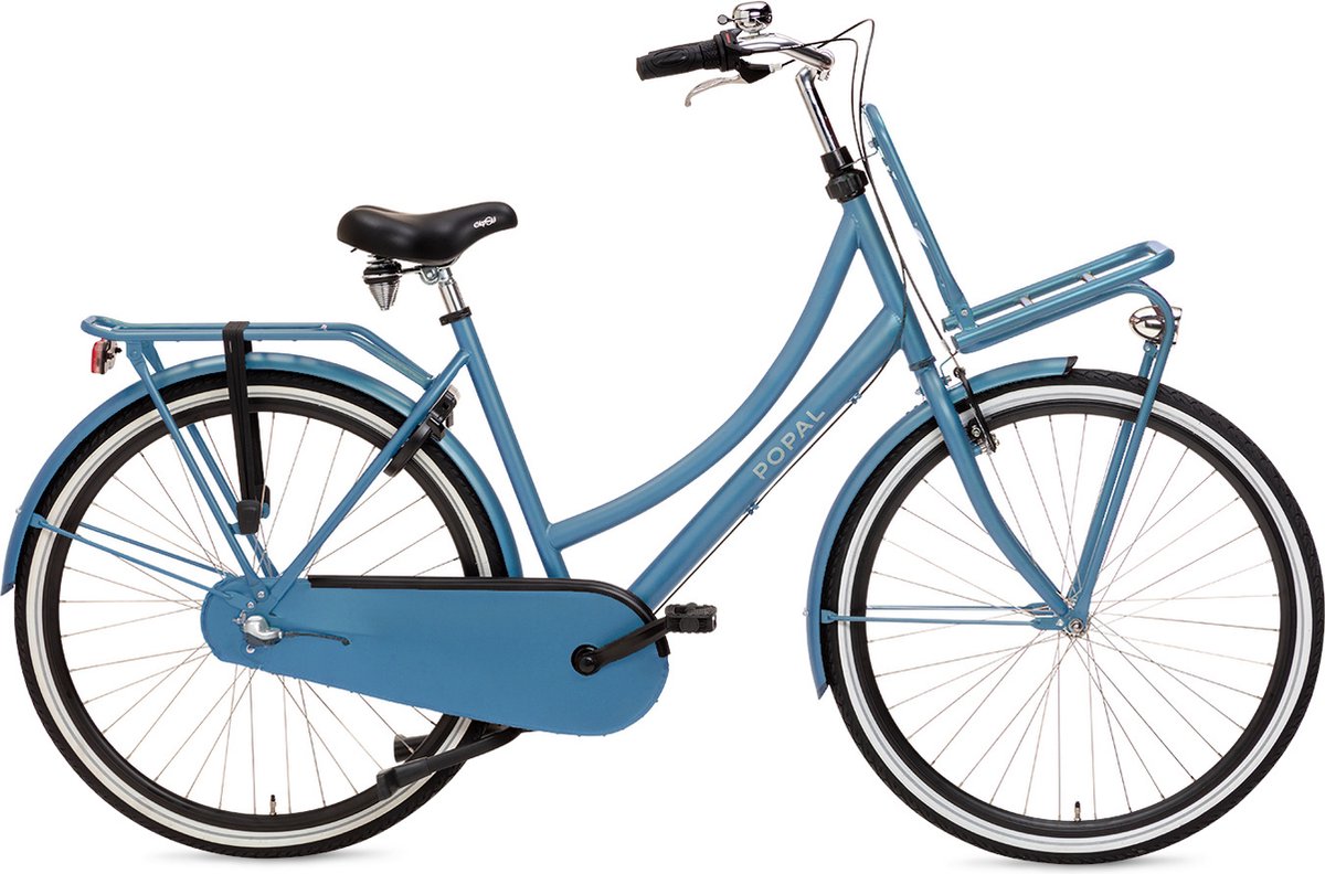 Popal Dutch Basic+ RN3 2024 Dames Transportfiets Blauw 59 Cm +€40.00 Inruilkorting
