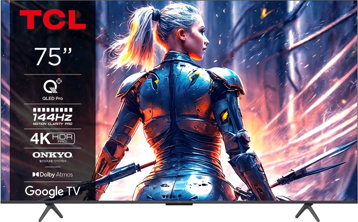 TCL QLED Pro 75T8B | Smart TV's | Beeld&Geluid - Televisies | 5901292523718