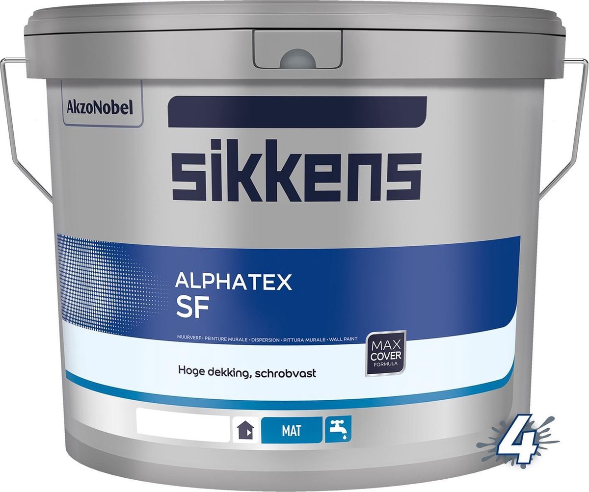 Sikkens Alphatex SF - Op Kleur Gemengd - 10L