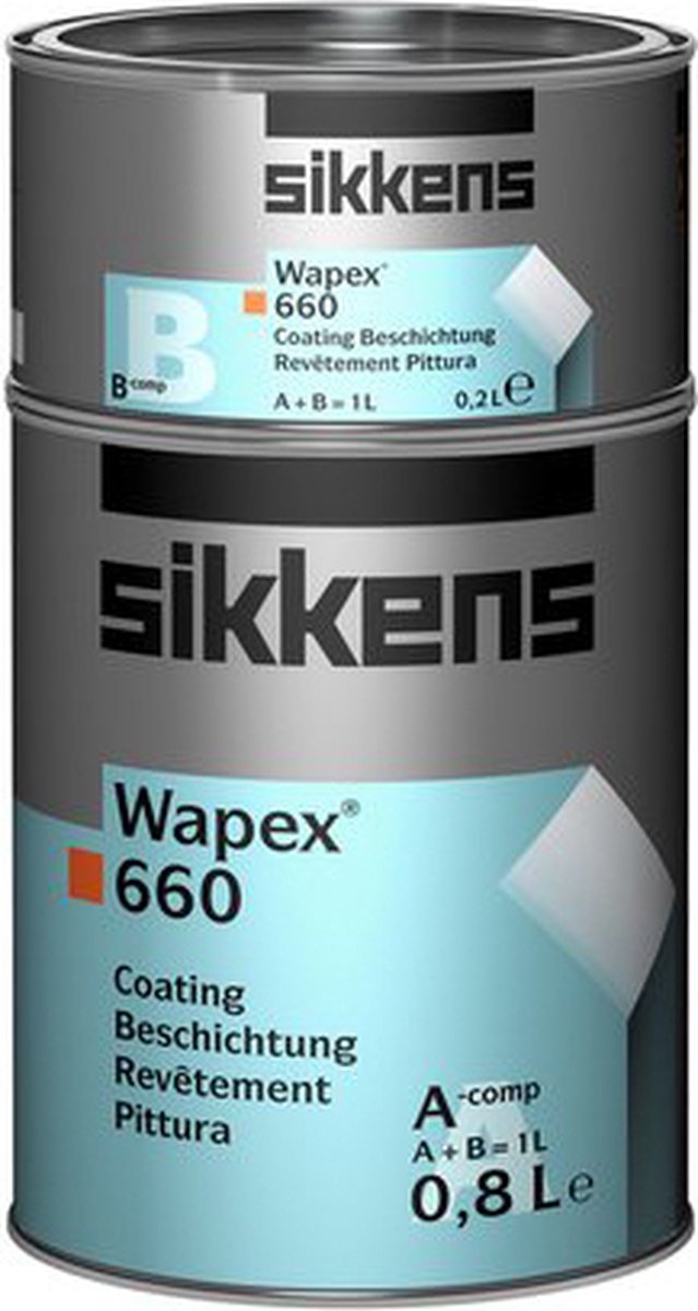 Sikkens Wapex 660 Wand- En Vloercoating - Op Kleur Gemengd - 5L