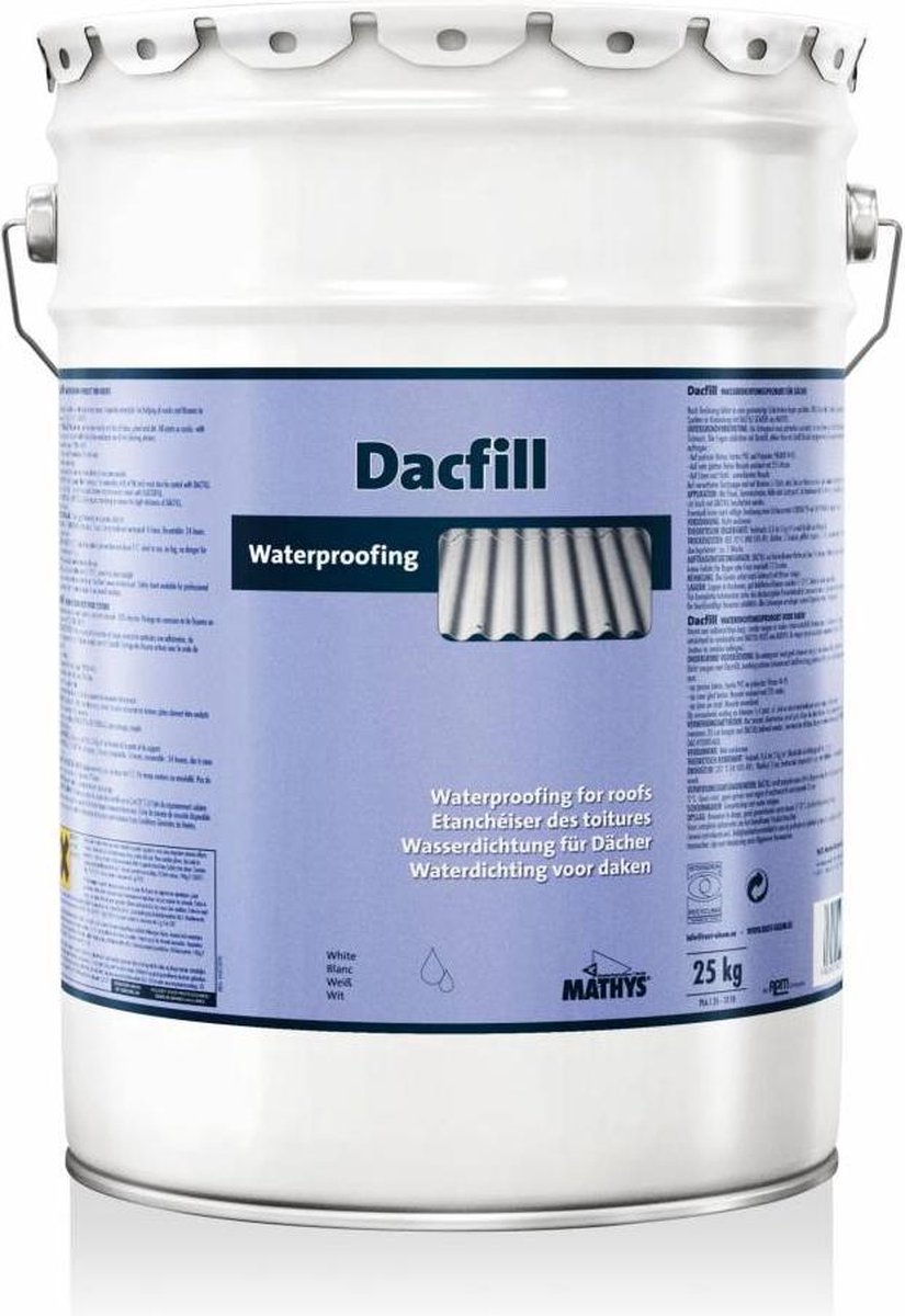 Rust-Oleum Dacfill - Zwart - 25kg
