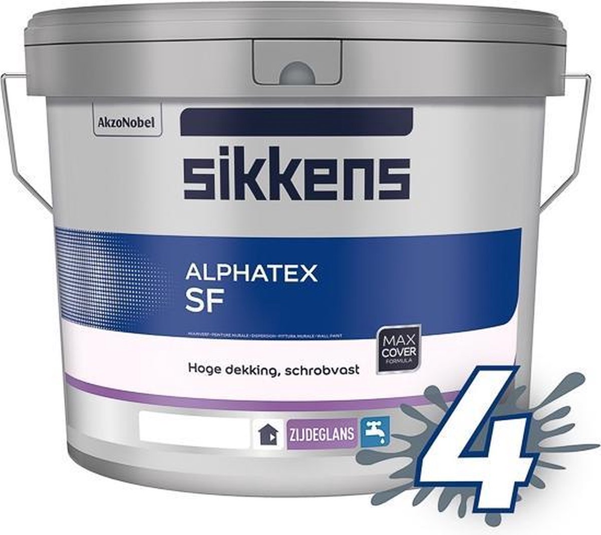 Sikkens Alphatex Satin SF - Op Kleur Gemengd - 10L