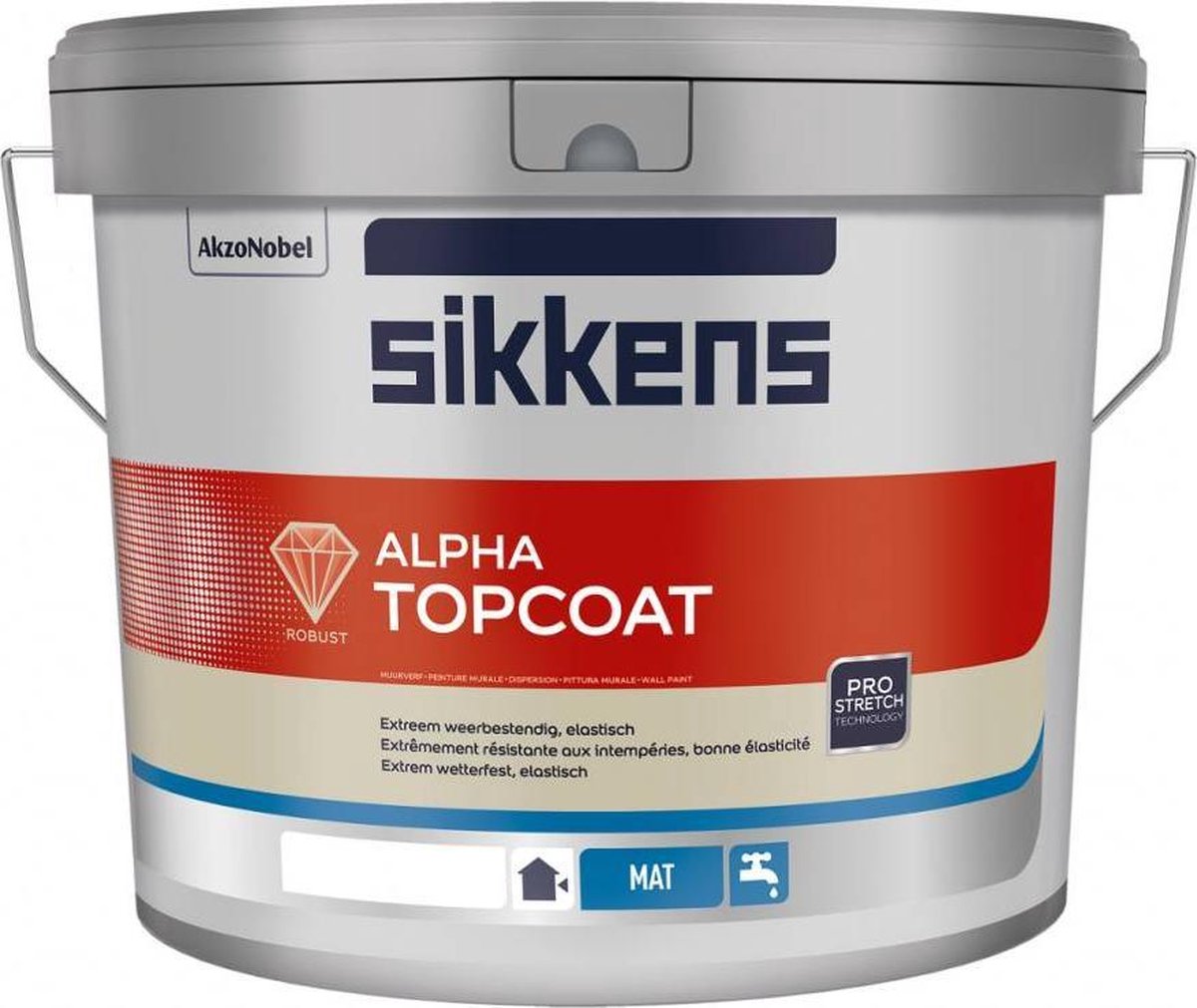 Sikkens Alpha Topcoat - White - 10L