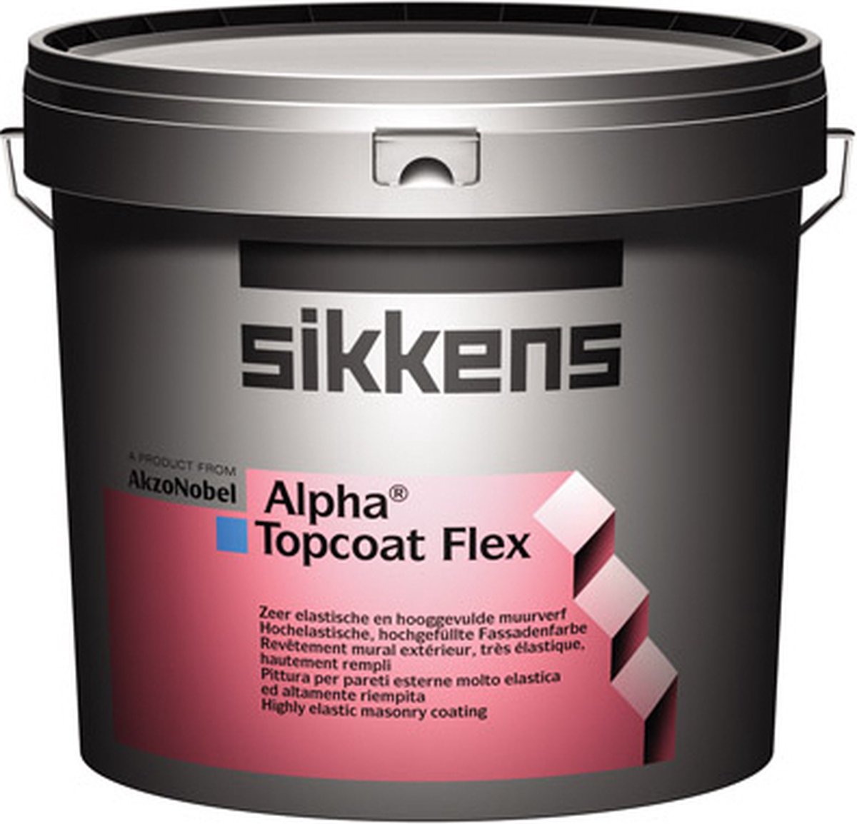 Sikkens Alpha Topcoat Flex - Op Kleur Gemengd - 10L