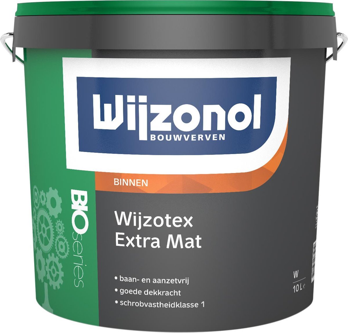 Wijzonol Wijzotex Extramat Muurverf Bio Series - 10L