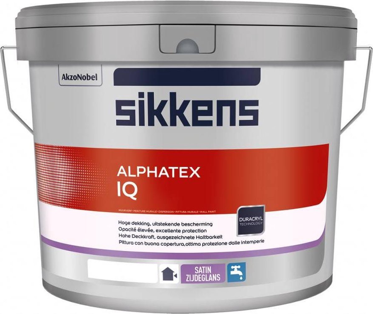 Sikkens Alphatex IQ - Wit - 10L