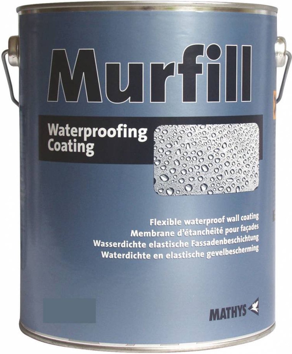 Mathys Murfill Waterproofing Muurverf - Op Kleur Gemengd - 6 Kg
