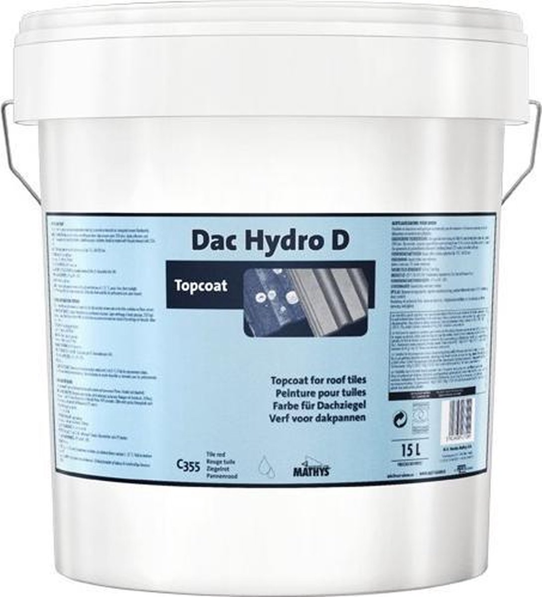 Rust-Oleum Dac-Hydro D - Leisteen - 15L
