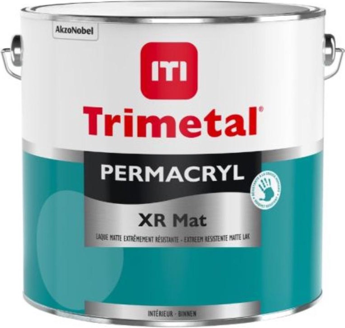 Trimetal Permacryl XR Mat Lak - Op Kleur Gemengd - 2,5L