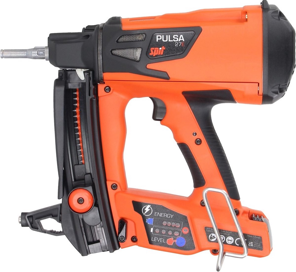 Spit 019820 Pulsa 27E Gas Tacker Voor De E&W Installateur Set In Koffer - 95J Slagkracht - 15-27 Mm