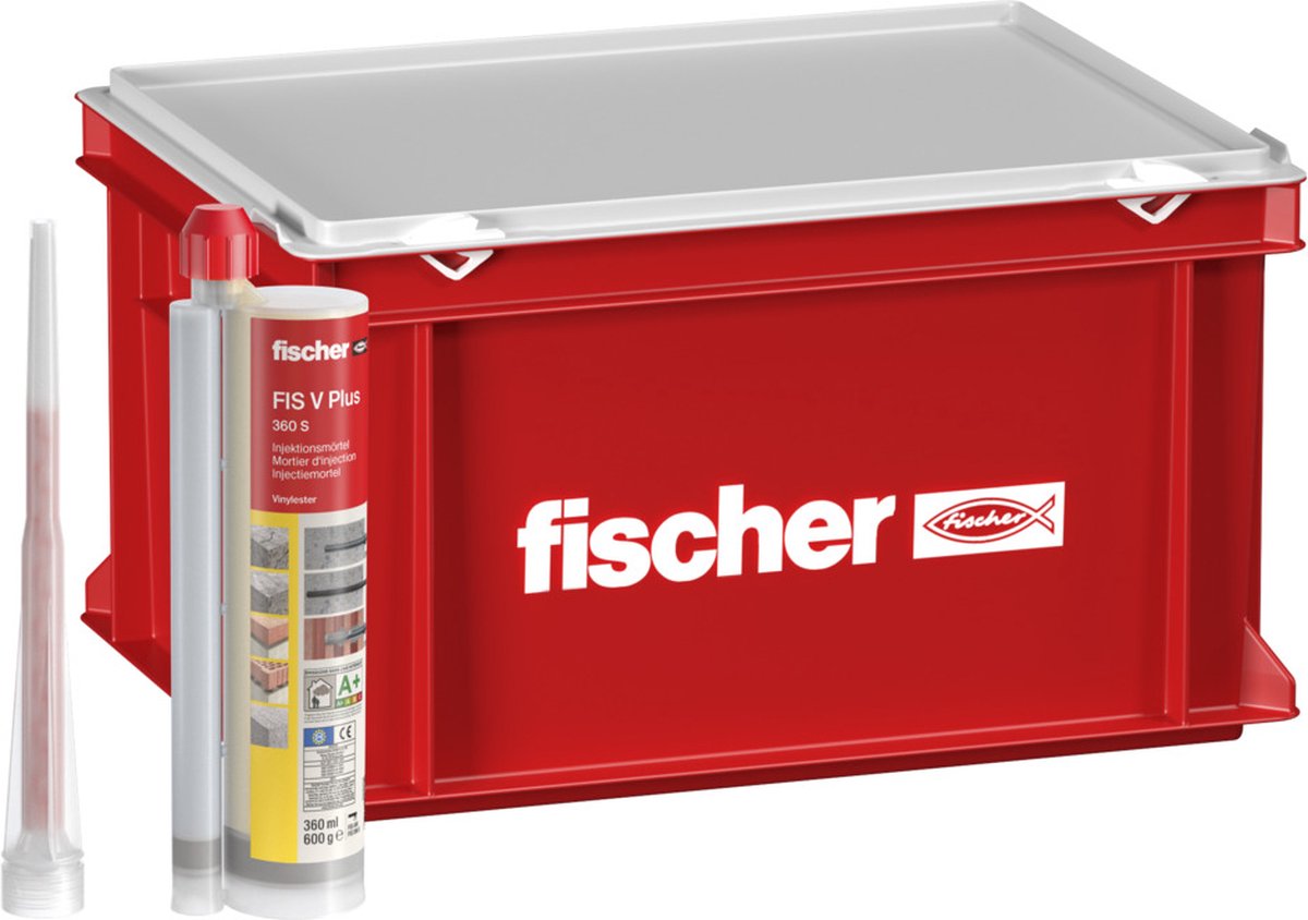 Fischer 558757 FIS V Plus 360 S Injectiemortel 20 Stuks In Krat Incl. 40 Mengtuiten - 20 X 360ml